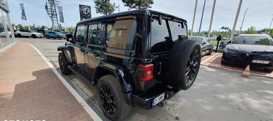 Jeep Wrangler cena 295900 przebieg: 6335, rok produkcji 2022 z Wrocław małe 301